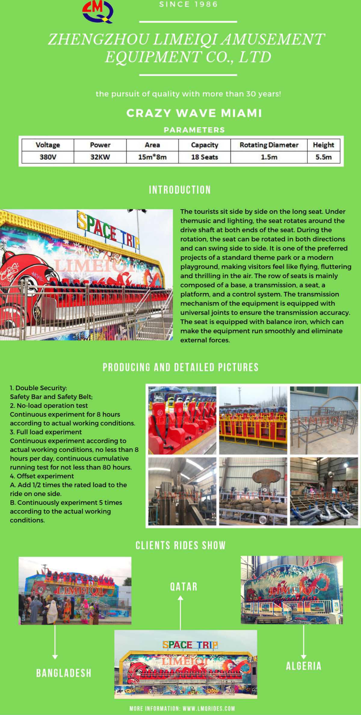 Zhengzhou Limeiqi Amusement Equipment Co.,Ltd.