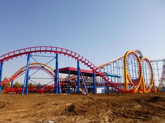 4 Loop Roller Coaster