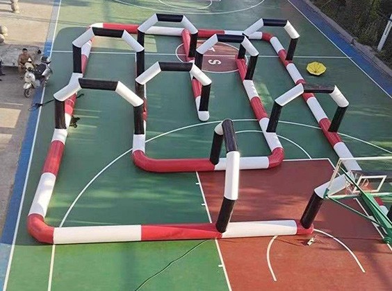 Inflatable Barrier for Kids Electric Car Racing Track