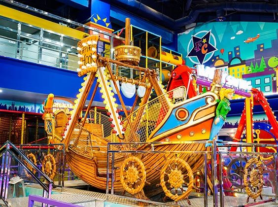 Classic Mini Pirate Ship Ride